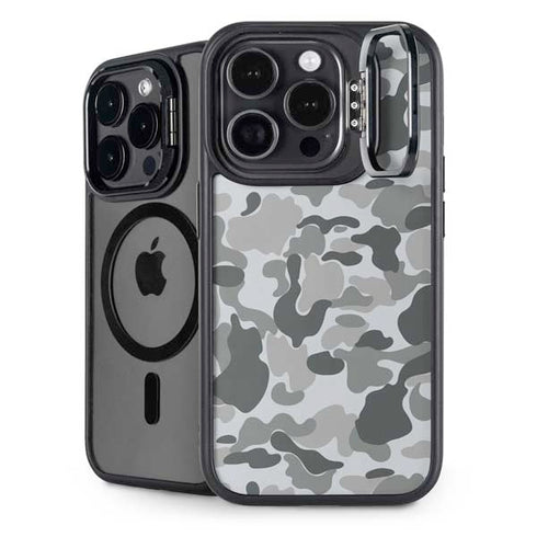 Grey Street Camo iPhone 16 Pro Kickstand Case